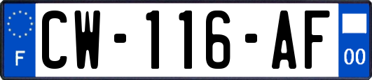 CW-116-AF