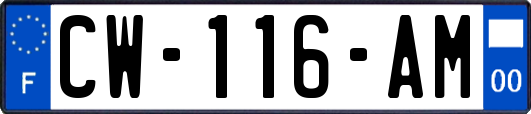 CW-116-AM