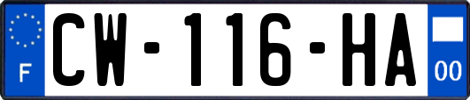 CW-116-HA