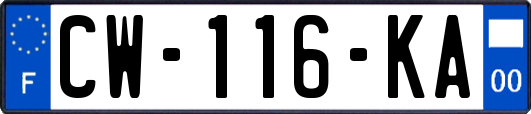 CW-116-KA