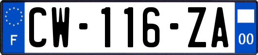 CW-116-ZA