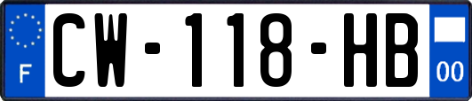 CW-118-HB