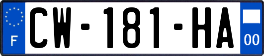 CW-181-HA
