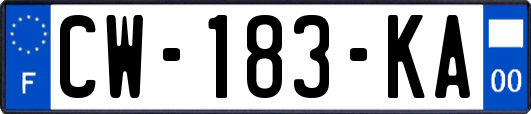 CW-183-KA