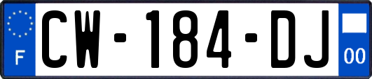 CW-184-DJ