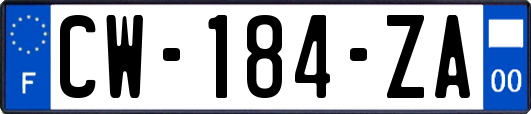 CW-184-ZA