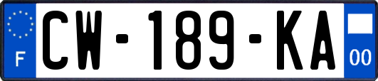 CW-189-KA