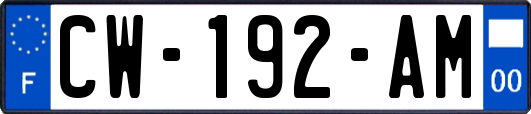 CW-192-AM