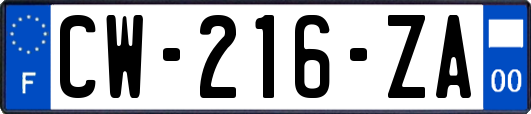 CW-216-ZA