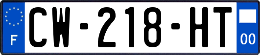 CW-218-HT
