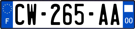 CW-265-AA