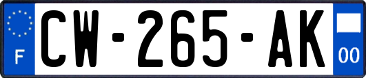 CW-265-AK