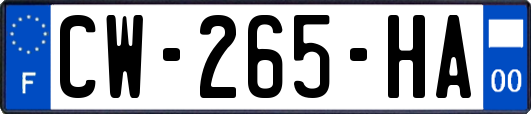 CW-265-HA