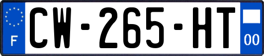 CW-265-HT