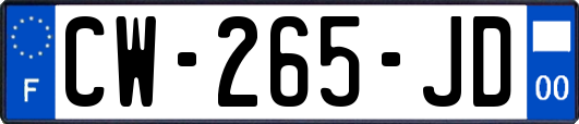 CW-265-JD