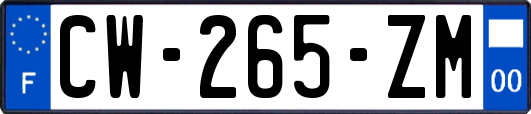 CW-265-ZM