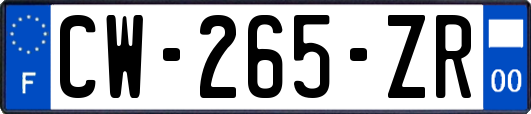 CW-265-ZR