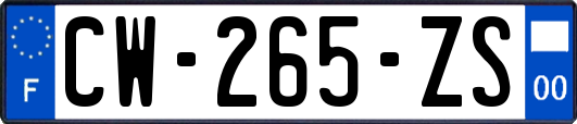 CW-265-ZS