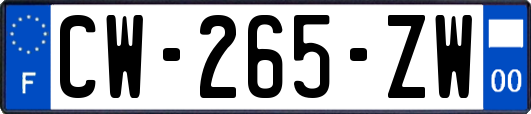 CW-265-ZW