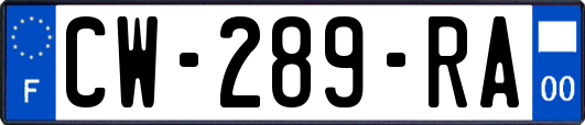 CW-289-RA