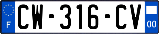 CW-316-CV