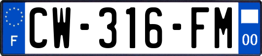 CW-316-FM