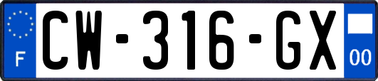 CW-316-GX