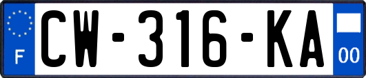 CW-316-KA
