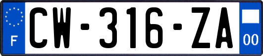 CW-316-ZA