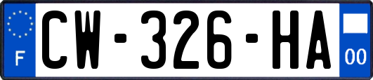 CW-326-HA