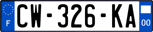 CW-326-KA