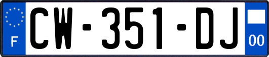 CW-351-DJ