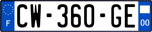 CW-360-GE