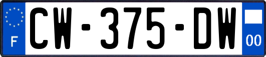 CW-375-DW