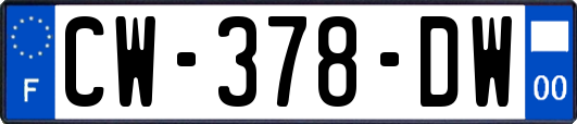 CW-378-DW