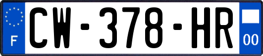 CW-378-HR