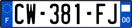 CW-381-FJ