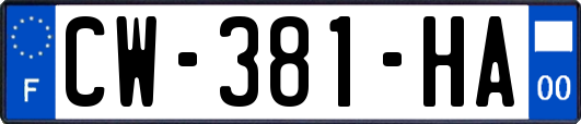 CW-381-HA