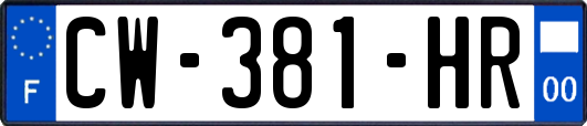 CW-381-HR