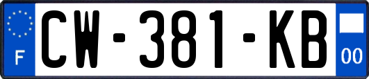 CW-381-KB