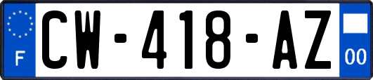 CW-418-AZ