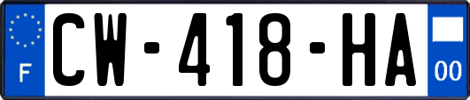 CW-418-HA
