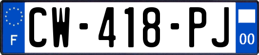 CW-418-PJ