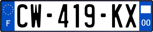 CW-419-KX