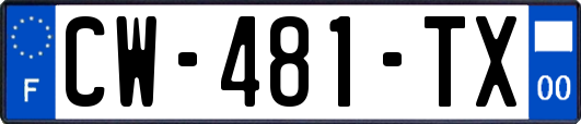 CW-481-TX