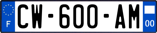 CW-600-AM