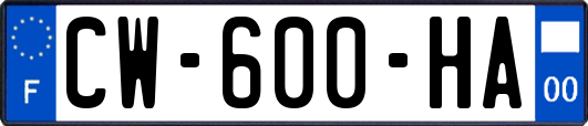 CW-600-HA