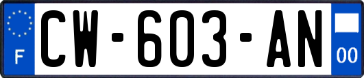 CW-603-AN