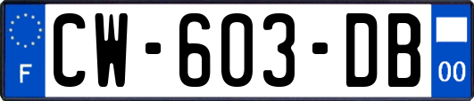 CW-603-DB