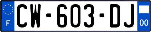 CW-603-DJ